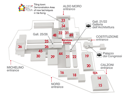 Exhibition sectors