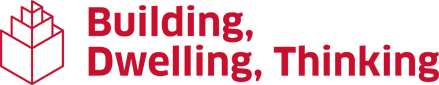 Logo Building, Dwelling, Thinking