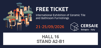 Cersaie 2026 - Free ticket