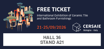 Cersaie 2026 - Free ticket